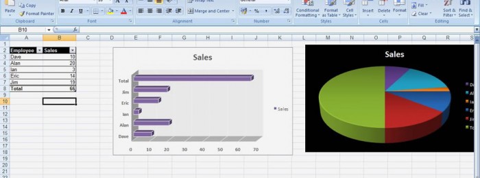 Excel spreadsheets
