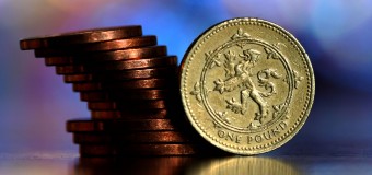 Pound coin, money