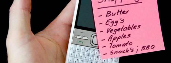 Thrifty tips for student living Shopping list