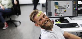 Happy business